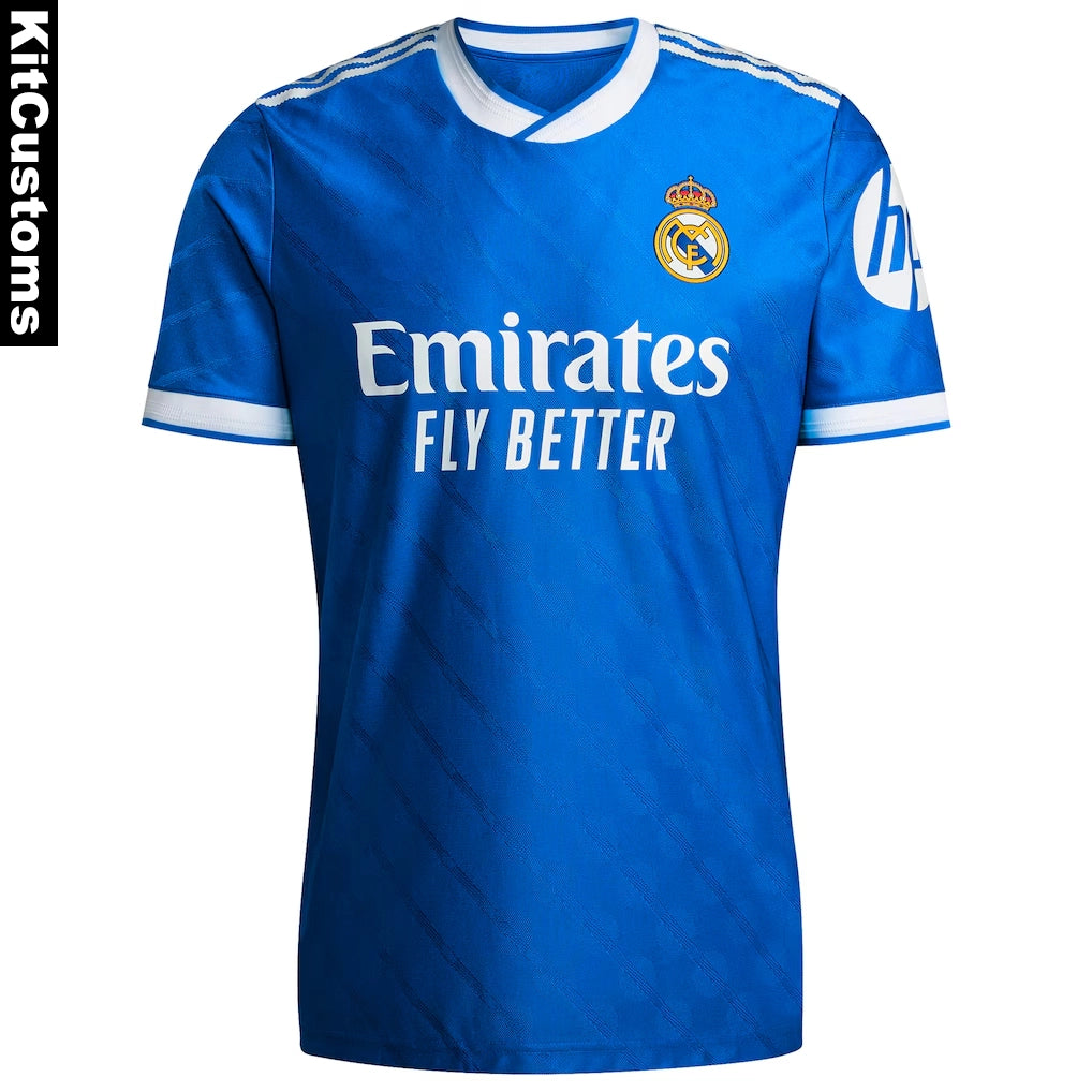 Real Madrid 2025/26 Third Football Shirt | Custom VINI JR. #7 Jersey – KitCustoms™