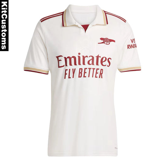 Arsenal 25/26 Away Football Shirt | Custom Saka #7 Jersey | KitCustoms™