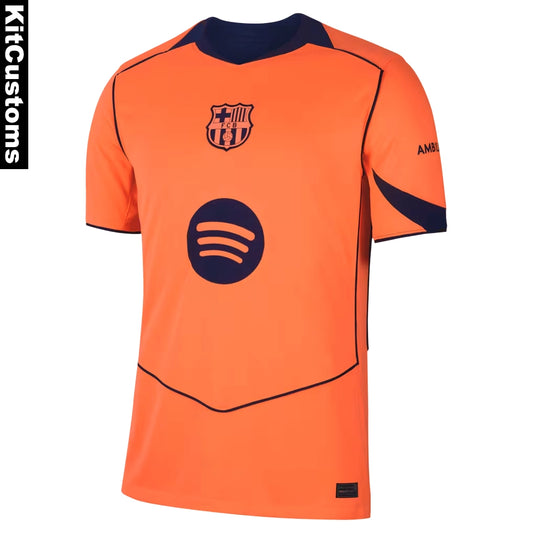 Barcelona 25/26 Third Away Custom Football Shirt – Lamine Yamal #10 | KitCustoms™