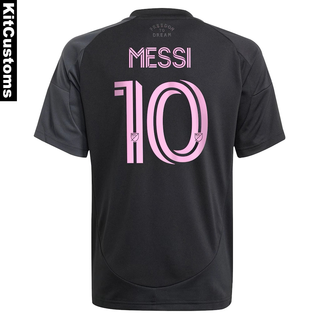 Inter Miami 2025-2026 Away Football Shirt | Custom MESSI #10 Jersey | KitCustoms™