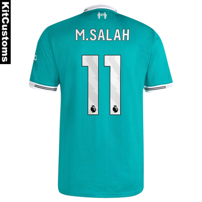 Liverpool 2025-2026 Third Football Shirt | Custom M.Salah #11 Jersey | KitCustoms™