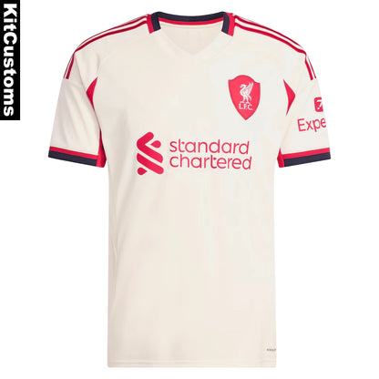 Liverpool 2025/26 Away Jersey | Custom M. Salah #11 Football Shirt – KitCustoms™