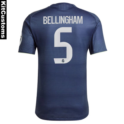 Real Madrid 25/26 Third Away Custom Football Shirt – Bellingham #5 | KitCustoms™