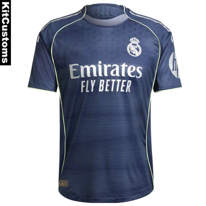 Real Madrid 25/26 Third Away Custom Football Shirt – Bellingham #5 | KitCustoms™