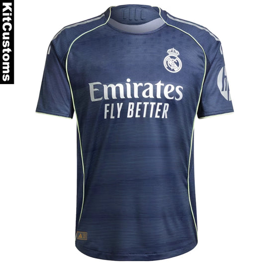 Real Madrid 25/26 Third Away Custom Football Shirt – Bellingham #5 | KitCustoms™