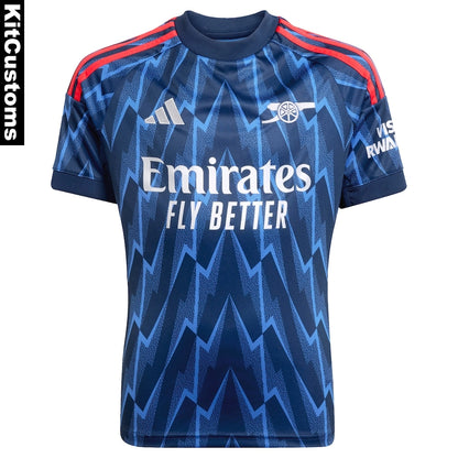 Arsenal 25/26 Third Football Jersey – Custom Saka #7 Shirt | KitCustoms™