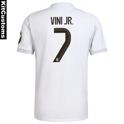 Real Madrid 25/26 Football Shirt | Custom VINI JR. #7 Jersey | KitCustoms™
