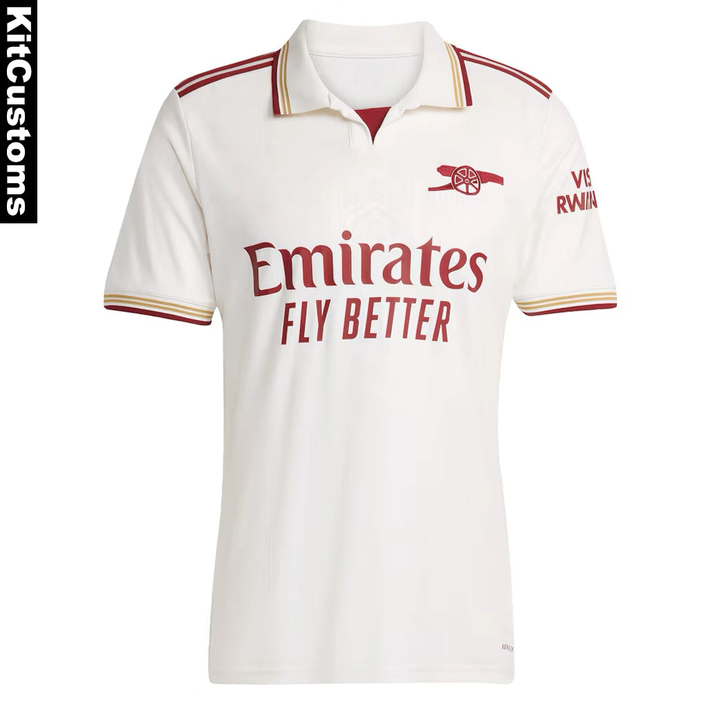 Arsenal 25/26 Away Football Shirt | Custom Saka #7 Jersey | KitCustoms™