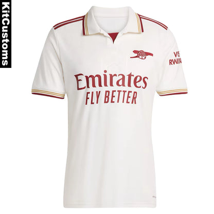 Arsenal 25/26 Away Football Shirt | Custom Saka #7 Jersey | KitCustoms™