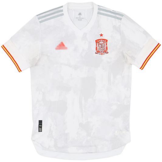Spain 2020/21 Away Retro Football Shirt front view