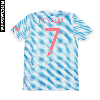 Manchester United 2021/2022 Home Custom Football Shirt | Ronaldo #7 Edition | KitCustoms™