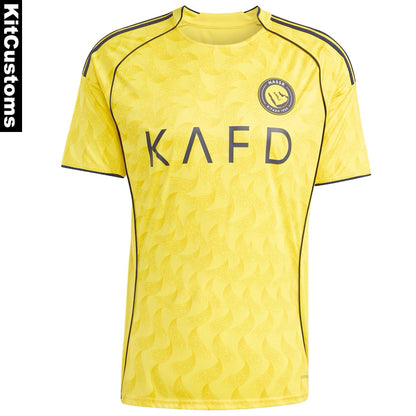 Nassr FC 2025/26 Home Custom Football Shirt | Ronaldo #7 Edition | KitCustoms™