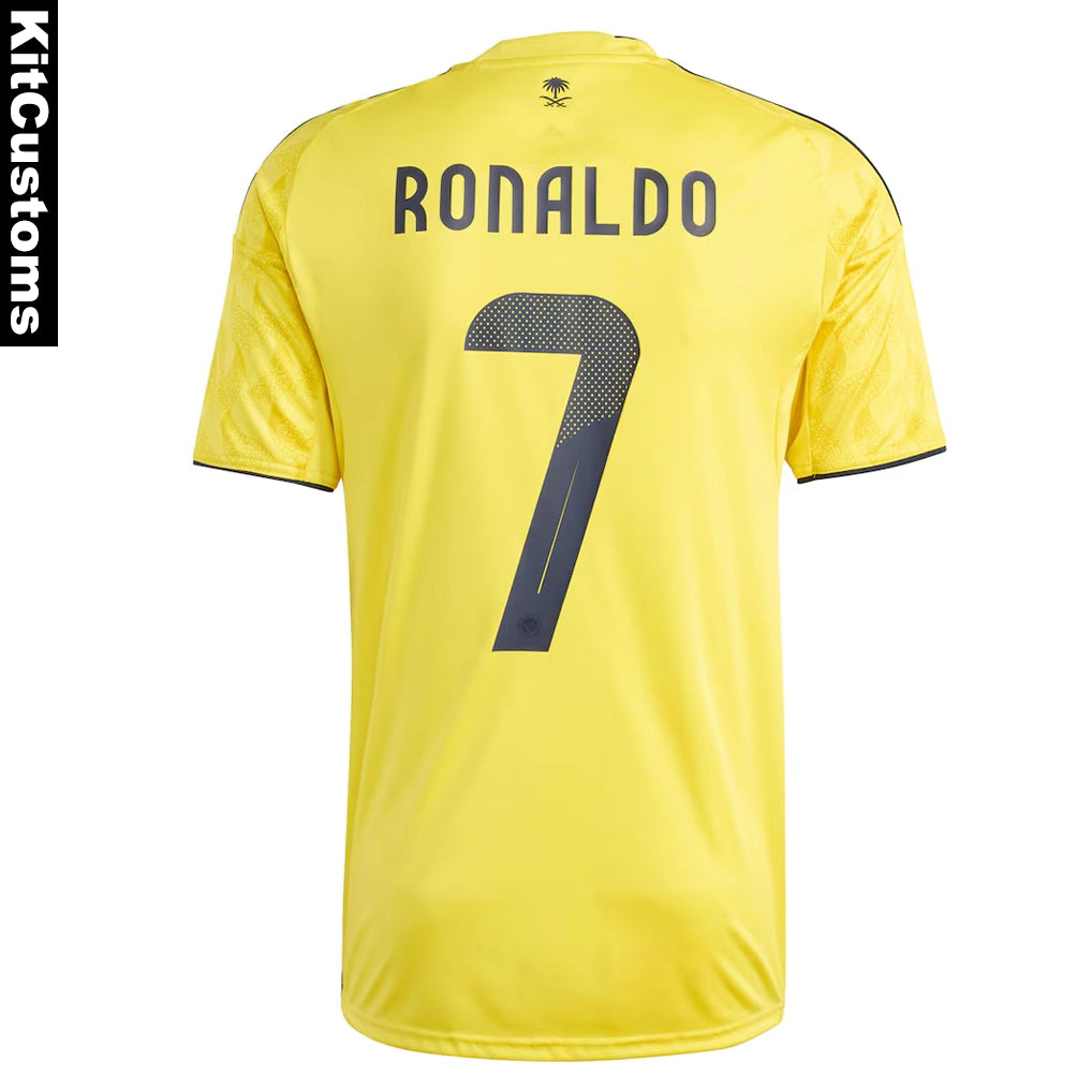 Nassr FC 2025/26 Home Custom Football Shirt | Ronaldo #7 Edition | KitCustoms™